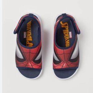 Spider man marvel sandals size 10.5
